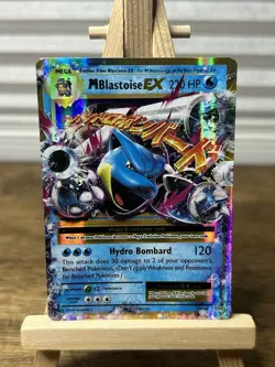 ULTRA RARE Pokemon SET MEGA M BLASTOISE CHARIZARD VENUSAUR EX Evolutions Holo LP - Image 4