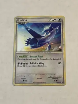 Pokemon TCG Latios HGSS11 HeartGold SoulSilver Black Star Promo Cosmos Holo 2010 - Image 3