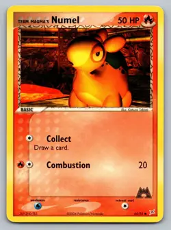 Pokemon TCG Team Magma vs Team Aqua Team Magma's Numel 64/95 - Image 1
