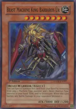 1x (NM) Beast Machine King Barbaros Ur - ANPR-EN097 - Super Rare - Unlimited Edi - Image 1