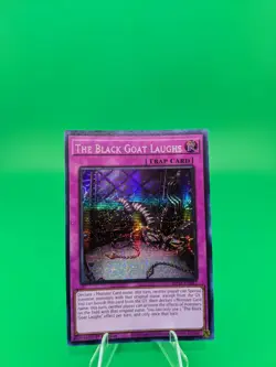Yu-Gi-Oh! The Black Goat Laughs MP25-EN057 Prismatic Secret Rare - Image 1