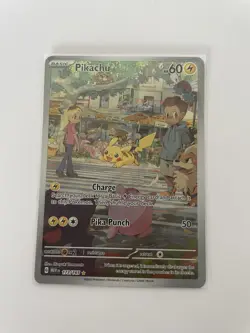 Pokemon Pikachu TCG Illustration Rare Card 173/165 151 Set - Image 1