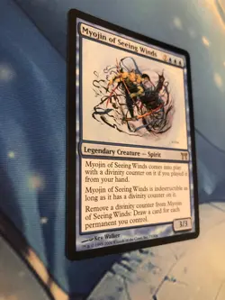 Magic The Gathering Kamigawa Myojin Of Seeing Winds Rare Card - Image 2