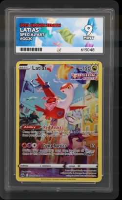 Pokemon TCG Latias GG20/GG70 Crown Zenith Galarian Gallery 2023 Card ACE 9 - Image 1