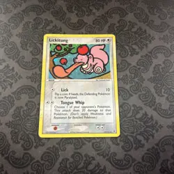 Lickitung 37/112 EX FireRed & LeafGreen Reverse Holo Pokemon Card - Image 1