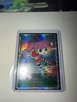 2025 One Piece Card Game Legacy of the Master Japanese #OP12034 Perona SR - Image 1