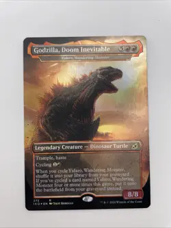 1xMTG Godzilla, Doom Inevitable-Ikoria: Lair of Behemoths-NM Foil - Image 1