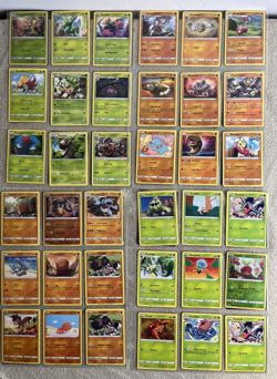 Pokemon cards lot Over 460 Cards in Binder - As shown - Image 1