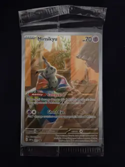 Mimikyu 075 SV: Scarlet & Violet Black Star Promo Cards - SEALED LOT OF 2 - Image 2