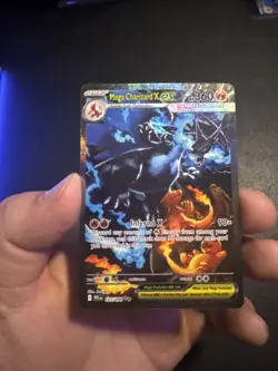 Mega Charizard X ex 125/094 Me02: Phantasmal Flames Holo Pokemon TCG CARD NM - Image 3