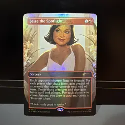 Seize the Spotlight SLD #7044 - Rainbow Foil - The Office Secret Lair Drop NM - Image 1