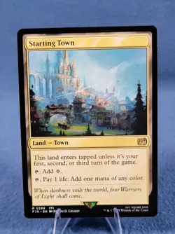 MTG Starting Town Final Fantasy Regular NM Un-Played - Image 1