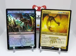 Nicol Bolas + ? Foil Deathbringer Regent ?? NM ?? Magic The Gathering ?? MTG ?? - Image 1