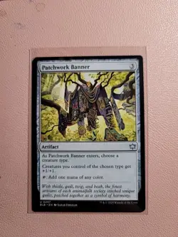 Patchwork Banner Bloomburrow Regular - Image 1