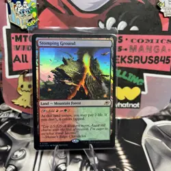 Stomping Ground - Edge of Eternities Foil - MTG - Near Mint Shock Land - Image 1