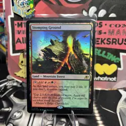 Stomping Ground - Edge of Eternities Foil - MTG - Near Mint Shock Land - Image 2