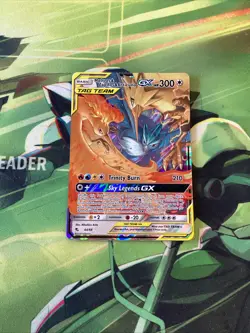 Hidden Fates Holo 2019 Pokemon Sun and Moon Moltres, Zapdos, Articuno GX 44/68 - Image 1