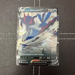 Pokemon TCG - Hisuian Samurott V - 101/189 - Astral Radiance - NM Ultra Rare - Image 1