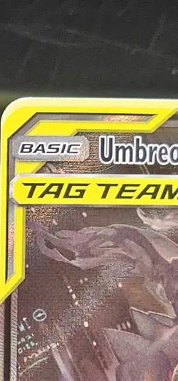 Pokemon TCG Sun & Moon Promo Umbreon & Darkrai GX SM241 TAG TEAM EXCELLENT - Image 4