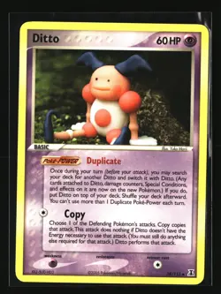 Pokemon DITTO 38/113 Mr Mime (2005 Delta Species) LP/NM - Image 1