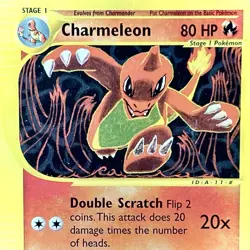 Charmeleon - Pokemon TCG - Expedition - 73/165 - UNCOMMON ~ NM - Image 1