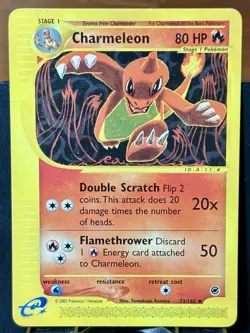 Charmeleon - Pokemon TCG - Expedition - 73/165 - UNCOMMON ~ NM - Image 3