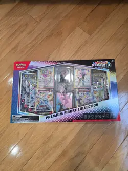 Pokemon TCG Scarlet & Violet Prismatic Evolutions Premium Figure Collection New - Image 1