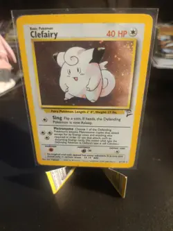 Clefairy 6/130 Holo Rare Pokemon 2000 Base Set 2 - HP - Image 1