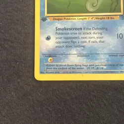 Pokemon TCG WoTC Horsea 49/62 Fossil First Edition Vintage Lightly Played LP+ - Image 4