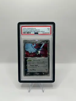PSA 1 PR 2004 Pokemon TCG Team Rocket Returns Rocket's Articuno EX Holo 96/109 - Image 1