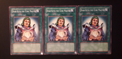 Yu-Gi-Oh! 3x Dian Keto the Cure Master, SDJ-027, Common. 2.Edition, Englisch, GD - Image 1