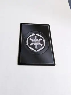Star Wars CCG Blank Misprint All Black Error Card Dark Side Decipher SWCCG - Image 2