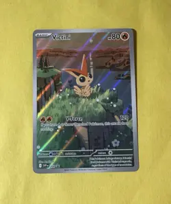 Pokemon TCG Victini Full Art Holo Card 208 Promo (NM) - Image 1
