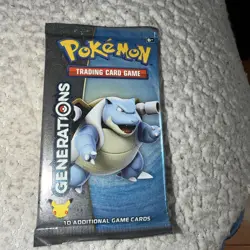 Pokemon Cards  Generations  Booster Pack (Blastoise Cover Art Artwork 10 Cards - Image 3