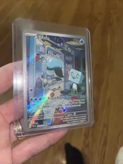 Pokemon TCG Eiscue Scarlet & Violet Paldea Evolved Holo Card 205/193 - Image 1