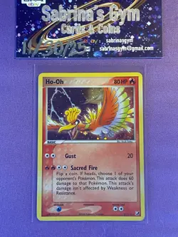 Ho-oh Holo Rare 27/115 Ex Unseen Forces Pokemon Card - Image 1