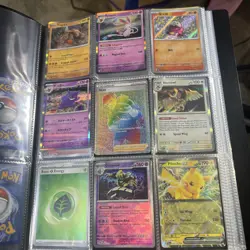 “Pokemon Card Binder Lot - EX, V, VMAX, Holos, Japanese, Eeveelutions, Trainers - Image 2