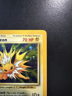 Jungle Holo Rare Unlimited Pokemon TCG Card Jolteon 4/64 No Symbol ERROR - Image 5