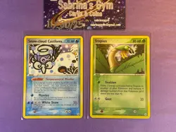 Tropius Snow-cloud Castform Rare Ex Hidden Legends Pokemon Card - Image 1