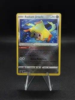 Pokemon Card Radiant Jirachi 120/195 Silver Tempest Textured Alt Art Holo - Image 1