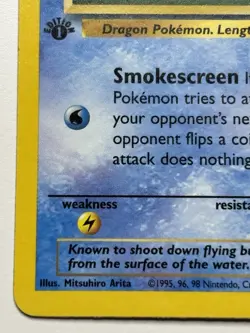 Horsea 49/62 Fossil 1st edition Pokemon Card TCG LP - Image 4
