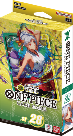One Piece Card Game Starter Deck - (Green/Yellow) Yamato [ST-28] - NEW SEALED - Image 1