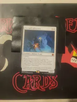 Magic The Gathering Midnight Hunt "Intrepid Adversary" 025/277 MYTHIC NM - Image 1