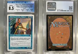 Zhou Yu, Chief Commander - CGC 8.5 #4016471007 Graded - Portal 3 Kingdoms - MTG - Image 1