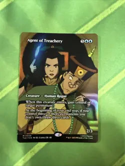 Agent of Treachery Borderless FOIL MTG Avatar: TLA Eternal-Legal Nm/M *ON HAND* - Image 1