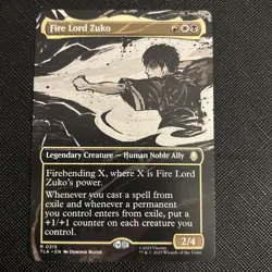 Fire Lord Zuko (Borderless) Avatar: The Last Airbender Regular - Image 1