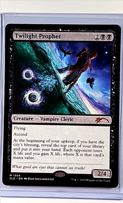 2023 MTG Magic the Gathering SLD Secret Lair Drop #1304 Twilight Prophet - Image 1