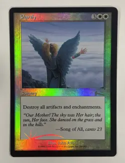 Purify Foil Urzas Legacy LP Light Play MTG Magic The Gathering - Image 1