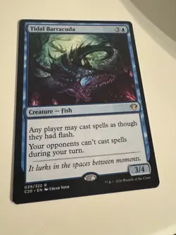 Magic The Gathering: Tidal Barracuda Regular. NM - Image 2