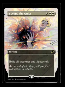 BEYOND THE QUIET (BORDERLESS) Edge of Eternities #303 EOE(NM+)(MTG) - Image 1